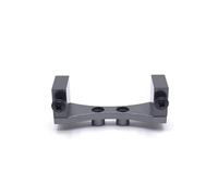 MGHGFYTAS Accessori per Auto RC Compatibile con WPL per MN D90 D91 D96 per MN98 99S C14 C24 B14 B24 1/12 1/16 RC Auto Aggiornamento Parti Metallo Riparazione Posteriore Assale Servo Supporto(Gray)