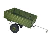 MGHGFYTAS Accessori per Auto RC per LDRC LD-P06 per Unimog 1/12 RC Car Trailer Cargo Carrier Ricambi per Auto RC Truck Car Ricambi Accessori Modifica(Green)