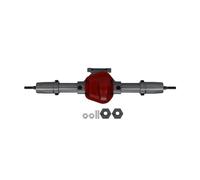 MGHGFYTAS Assale Anteriore RC Compatibile con Axial per SCX10 D90 1/10 RC per Rock Crawler Car, Assale Anteriore Posteriore in Metallo CNC con Parti di Aggiornamento della Base del Servo.(Rear)