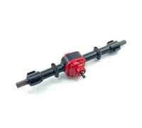 MGHGFYTAS Assale Anteriore RC Compatibile con MN D90 D91 99S FJ45 Parti di Aggiornamento per Auto RC 1/12, Accessori per Set di Assali Anteriori E Posteriori in Metallo(Black,Rear)