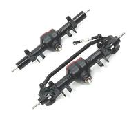 MGHGFYTAS Assale Anteriore RC Compatibile con MN128 MN86 G500 Ricambi per Auto Radiocomandate, Upgrade in Metallo, Assali Anteriore E Posteriore, Gruppo Differenziale(Black)