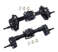 MGHGFYTAS ASSE dell'auto RC Compatibile con FMS per FCX24 1/24 RC Car Aggiornamenti Parti Accessori di Ricambio Portale Anteriore Posteriore in Metallo Ingranaggio ASSE Completo