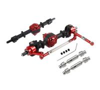 MGHGFYTAS ASSE dell'auto RC Compatibile con MN D90 D91 D96 D99S per MN-90 per MN99S 1/12 RC Car Parti di Aggiornamento ASSE Anteriore Posteriore in Metallo Albero di Trasmissione