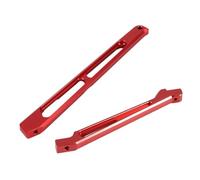 MGHGFYTAS Auto rc Parti Compatibile con Arrma per Kraton 6S 1/8 RC Auto Parti di Aggiornamento Anteriore in Metallo Supporto Sterzo Posteriore per Telaio Brace 1 Set