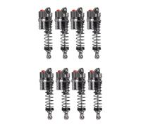 MGHGFYTAS Compatibile con Axial per Scx10 D90 1/10 RC Crawlers Car Truck Accessori Parti 8 Pezzi Ammortizzatori in Lega di Alluminio da 90 Mm Ammortizzatore RC
