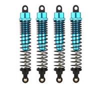 MGHGFYTAS Compatibile con HSP 108004 182004 94111 94188 1/10 Rc Car Truck Parti di Aggiornamento 4 Pezzi Ammortizzatore in Metallo 108 Mm 08001 08058 Ammortizzatore RC(Blue)