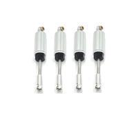 MGHGFYTAS Compatibile con MJX 14209 14210 1/14 RC Car Upgrade Modifica Parti Accessori Ammortizzatore in Metallo Ammortizzatore Olio Ammortizzatore RC(Silver)