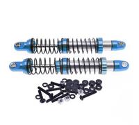 MGHGFYTAS Compatibile con Outback 86100 86110 FTX5579 1/10 Rc Crawler Car Accessories 2 Pezzi Ammortizzatore Anteriore E Posteriore in Lega Riempito D'olio Ammortizzatore RC(Blue)