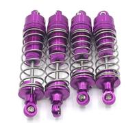 MGHGFYTAS Compatibile con WLtoys 104001 104002 RC Car Upgrade Modifica Accessori Parti Ammortizzatori Ad Olio Anteriori E Posteriori in Metallo Ammortizzatore RC(Purple)