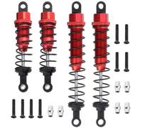 MGHGFYTAS Compatibile con WLtoys 12428 12423 1/12 RC Car Crawler Upgrade Part Accessori Ammortizzatore Anteriore E Posteriore in Metallo Riempito D'olio Ammortizzatore RC
