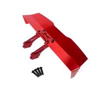 MGHGFYTAS per MJX per Hyper Go 16207 H16PL 1/16 Rc Ala di Coda in Metallo | Accessori auto RC Ala Di Coda In Metallo Migliora La Stabilità Della Parte Posteriore E Migliora Le Delle Auto RC(Red)