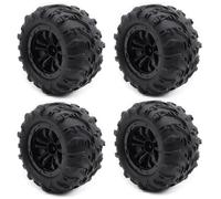 MGHGFYTAS Pneumatici per Auto RC Compatibile con SCY 16101 PRO 16102 6034 per PRO Upgrade 1/16 RC per Monster Truck Wheel Parts 4 Pezzi 12mm Esagonale Antiscivolo in Gomma