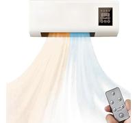 MGHRUEWH Condizionatore d'Aria Portatile da 2000 W - Caldo/Freddo Regolabile con Telecomando E Timer da 8 Ore - per Tenda, Camera da Letto, Soggiorno O Ufficio - unità AC Montata A Parete