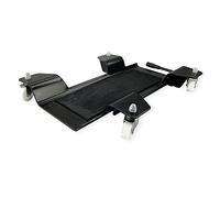 MGidea carrello sposta moto cavalletto pedana scooter universale ruote garage officina Nero