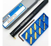 Mgivr2016-1.5/2/3/4 Il supporto for lo slotting in acciaio a molla interno è adatto for Mgmn150 mgmn200 mgmn300 mgmn400 Girando gli inserti(No tool holder,MGMN300 M NC3030)