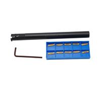MGIVR2016 15 Portautensili scanalatura interna + 10pz MGMN150 G Set inserti in c