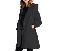MGizo DtiSpectrum Trench Impermeabile da Donna - Giacca Antivento con Cappuccio Monopetto, Soprabito Impermeabile per Esterni, Impermeabile Softshell per Escursioni e Spostamenti