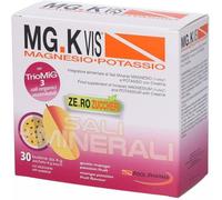 Mgk-Vis MGK VIS Integratore Magnesio e Potassio Zero Zuccheri Gusto Mango Passion 30 Bustine