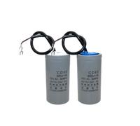MGKJOKXMV 1 pz. Condensatore di avviamento CD60 250 V 75 UF 100 UF 250 UF 300 UF 350 UF 500 UF(250V 150UF 100X50MM)