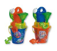 Mgm 041335trc Beach Set with Bucket and Watering Can Transparent