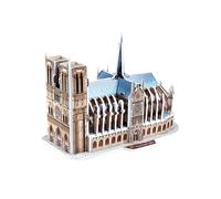 MGM- EXPLORA-Notre Dame de Paris-Puzzle 3D-540014-39 Pezzi-Monumento Storico-Livello 2-Senza Colla Ni Forbici-Parigi-Costruzione-Regalo-Modellino-da 5 Anni, 540014