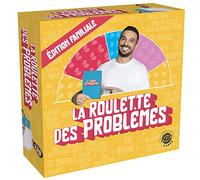 MGM GAMES - La Roulette dei Problemi Edizione Familiare - Gioco da Tavolo - 141313-3-10 Giocatori - Problemi - 30 cm x 30 cm - 224 Carte - A partire dai 14 anni