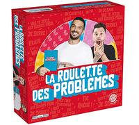MGM GAMES - La Roulette dei Problemi - Gioco da Tavolo - 141312-3 a 10 Giocatori - Problemi - 30 cm x 30 cm - 224 Carte - A partire dai 18 anni