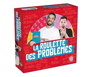 MGM GAMES - La Roulette dei Problemi - Gioco da Tavolo - 141312-3 a 10 Giocatori - Problemi - 30 cm x 30 cm - 224 Carte - A partire dai 18 anni