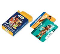 MGM J.A.D.E - Gioco delle 7 Famiglie sul Tema delle Civiltà - Gioco di Carte - 142122-54 Carte - Multicolore - Cartoncino - Design Francese - Puzzle per Bambini - Jade - A Partire dai 4 anni.
