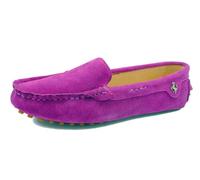 MGM-Joymod Mocassini da Donna alla Moda Comodi Casual in Pelle Scamosciata per Camminare Guidare e Guidare.YB9601 Viola,EU39