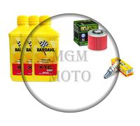 MGM KIT TAGLIANDO YAMAHA XTX ,XTR ,MT 03 660 OLIO BARDAHL ,FILTRO ,CANDELA