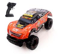 MGM TURBO CHALLENGE - Auto con licenza Dakar - Rally - 098412 - Auto telecomandata - Arancione - 1/10 - Pronta all'uso - Batteria ricaricabile e pile incluse - Plastica - A partire dai 6 anni