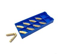 MGMN200 Tungsten Carbide Inserts 10pcs High Hardness | Precision grooving, high stability, per ideal for parting operations, fits standard tool holders