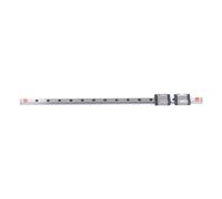 MGN12C Guida lineare Guida in acciaio inossidabile Accuratezza elevata Slip della guida lineare a 4 punti con 2 cursori per la stampante 3D Attrezzatura di automazione della (400 mm)