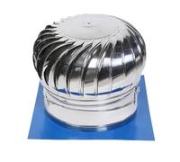 MGNSJGYXN Acciaio Inox Cappello per Camino Rotatable Ventilator Esterno Cappello parapioggia Anti-Downdraft Spinner Hood per 150mm & 200mm Clay Canna fumaria Tiles Tetto Protezione