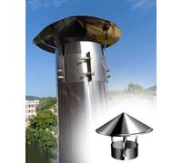 MGNSJGYXN Adjustable Cappelli per Camino per Migliorato Sicurezza & Dirt Protezione Copertura per Esterno Camini & Stoves - Resistente alle intemperie Resistente alla ruggine Installazione Facile