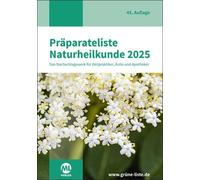 mgo fachverlage GmbH & Co Präparateliste der Naturheilkunde 2025: D (Tascabile)
