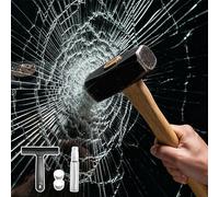 Mgood Pellicole di Sicurezza per Vetro 4mil Film Protettivo Anti-Rottura Trasparente per Supermercati, Vetrine, Casa e Uffici(44x200cm)