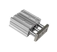 MGPM con foro for asta di guida 12/16/20/25/32/40 mm corsa 10-175 mm cilindro compatto con asta di guida cilindro sottile a tre assi(Trip 250mm,MGPM25)