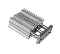 MGPM con foro for asta di guida 12/16/20/25/32/40 mm, corsa 10-175 mm, cilindro di guida compatto, cilindro pneumatico sottile a tre assi(Trip 40mm,MGPM40)