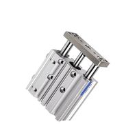 MGPM32 MGPM40 MGPM50 MGPM63 MGPM80 MGPM100 Corsa 50/75/100/125/150/200mm Cilindro pneumatico compatto con guida ad aria(Stroke 200mm,MGPM32)