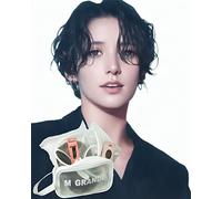 MGRANDE parrucca premium line 【 active top stylist produce 】 Set di 6 articoli linea di colore interna parrucca originale da uomo corta effetto viso piccolo (delicato nero DY63B)