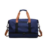 MGTCAR Borsone da viaggio per donne e uomini, per palestra, fitness, yoga, bagaglio a tracolla, borse a tracolla per brevi distanze, Blu, Taglia unica