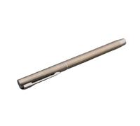 MGTCAR Penna stilografica in acciaio inossidabile Penna Calligrafia Rotonda Flourish Corpo Business Ufficio Scuola Forniture Penna Inchiostro Scrittura