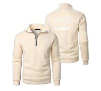 MGTERN Giacca impermeabile Transition da uomo Ra.lly Racing Enthusiast, Jacket transitoria con zip integrale, di transizione da viaggio all'aperto, Logo(Yellow,S)