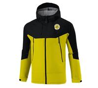 MGTERN Giaccas Da Montagna Is.le of M.a.n T.T, Manteau Outdoor Blouson, Coat per Trekking e altre Attività, Soft(Yellow,3XL)