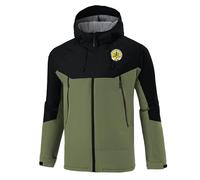 MGTERN Giaccas Da Montagna Is.le of M.a.n T.T, Manteau Outdoor Blouson, Coat per Trekking e altre Attività, Soft(Green,2XL)