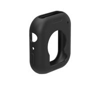 MGUEIAO 2 Pezzi Cover Compatibile con HONOR CHOICE Haylou Watch 2i, Morbido Silicone Antiurto Custodia, Leggera - Black