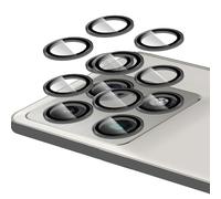 MGUEIAO 2 Pezzi Pellicola Fotocamera Compatibile con Motorola Razr Fold, Vetro Temperato con Anello Metallico, Antigraffio, Protezione Obiettivo - Nero