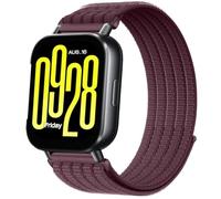 MGUEIAO 22mm Cinturino Intrecciato in Nylon Compatibile con Xiaomi Redmi Watch 5 Active, Cinturini Sportivo Leggero, Traspirante, Elastico e Regolabile